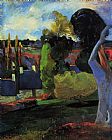 Farm in Brittany by Paul Gauguin